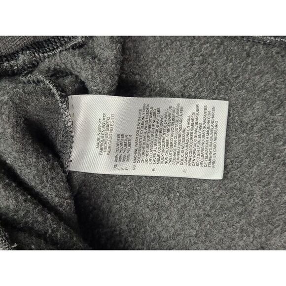 Reebok Full Zip Hoodie Jacket Mens 4XL Gray Speedwick Pockets Relaxed Fit - Picture 11 of 16